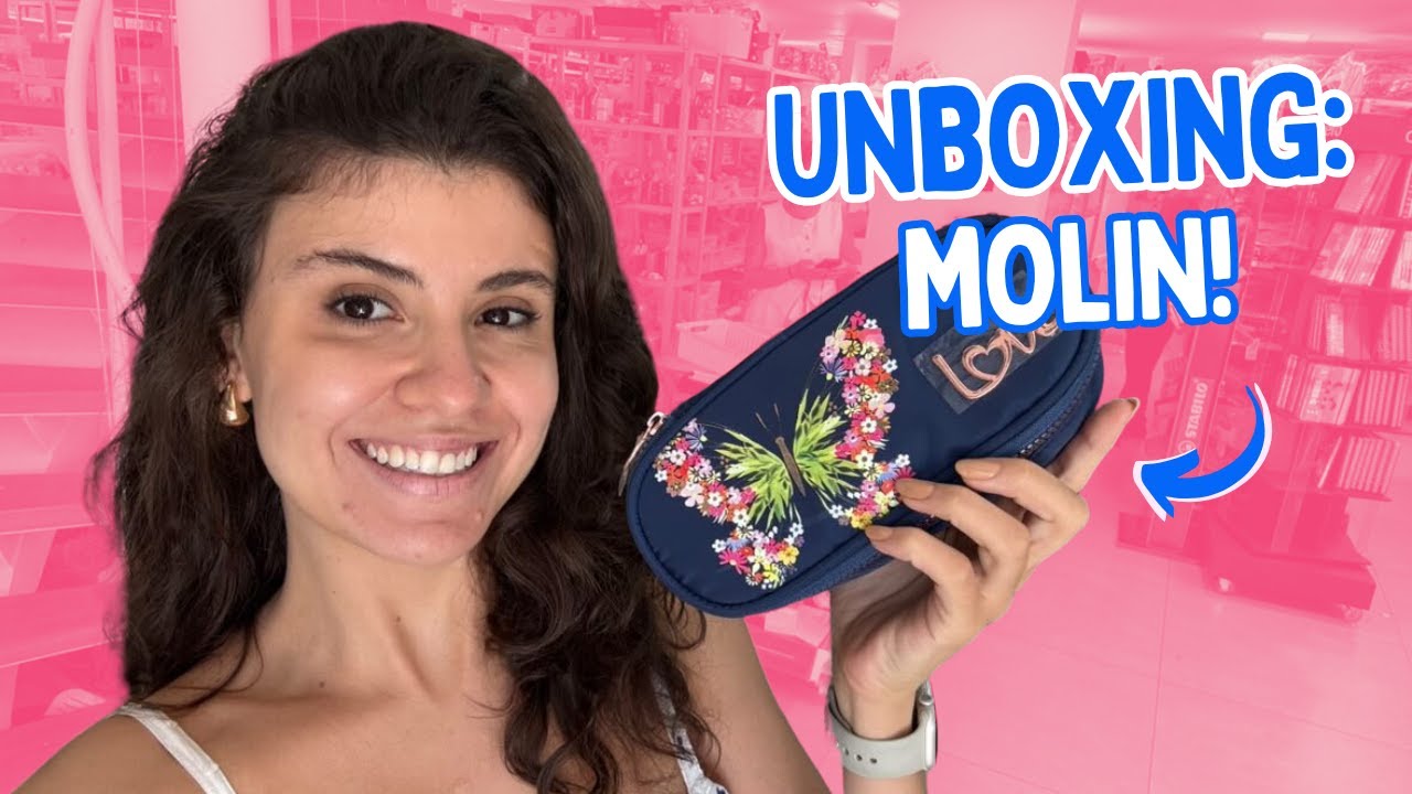 UNBOXING: CHEGOU REPOSIÇÃO DE MOLIN. OS ESTOJOS MAIS PROCURADOS DO SITE!