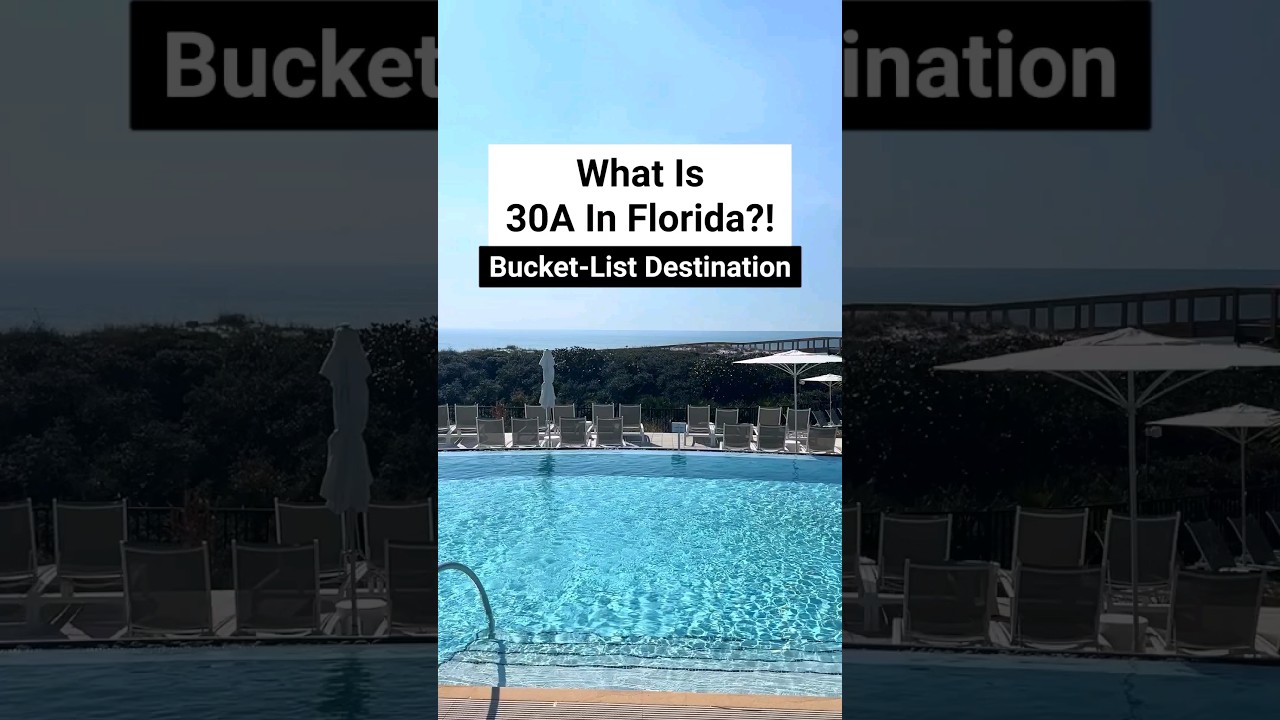 📍30A in Florida! What is it? 🧐 #30a #floridausa #luxury #familyvacation #florida #floridatravel