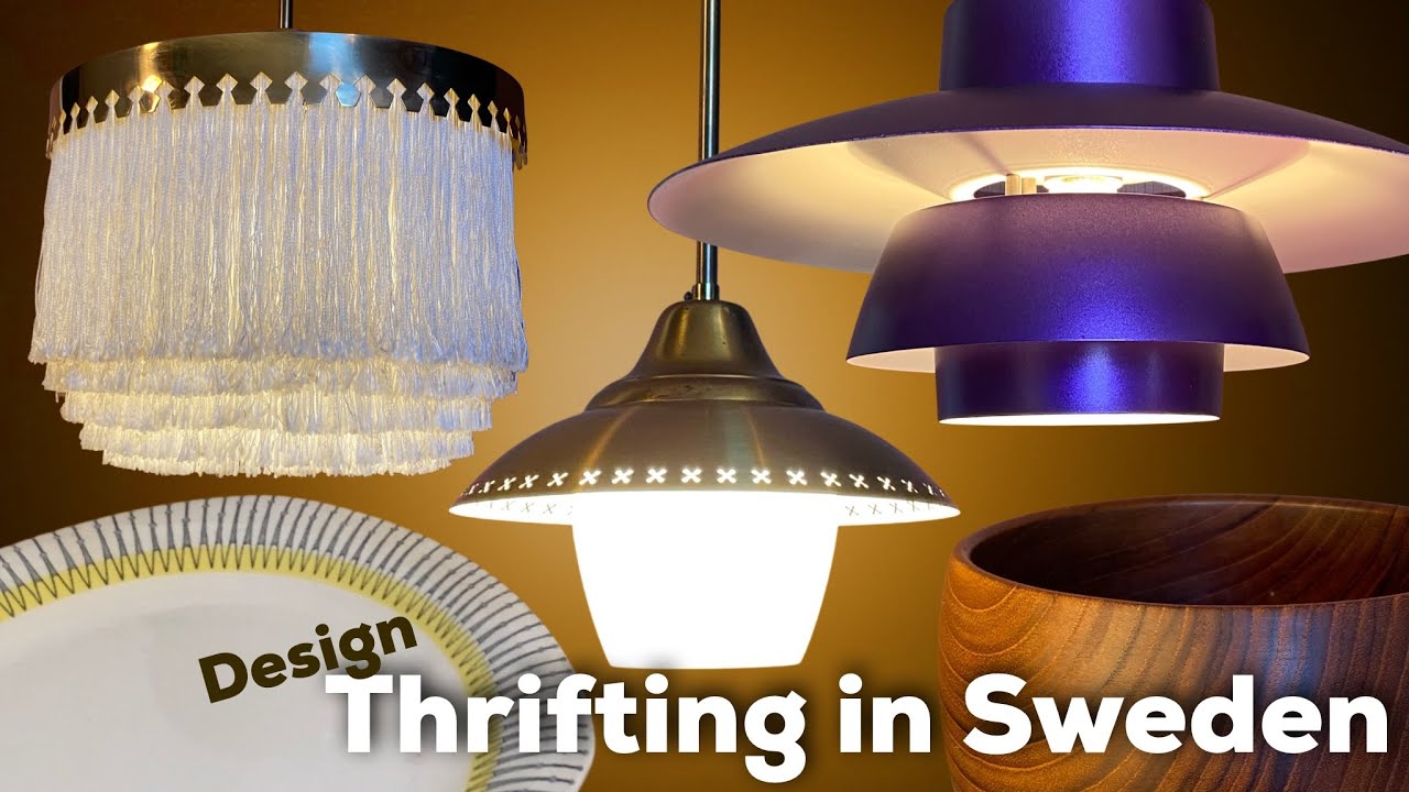 Design thrifting in Sweden!
