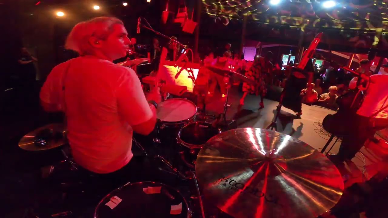 Israel Morales ( Medley ORICHAS ) #drumcam  with #nicntaya  in #paris