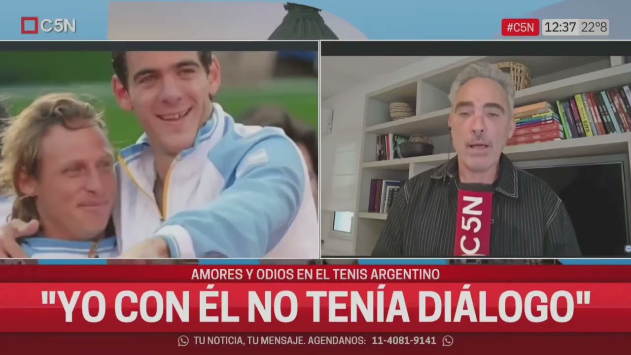 Amores y Odios en el tenis argentino. ¿El tiempo lo cura todo? Vilas/Clerc, Nalbandian/Del Potro.