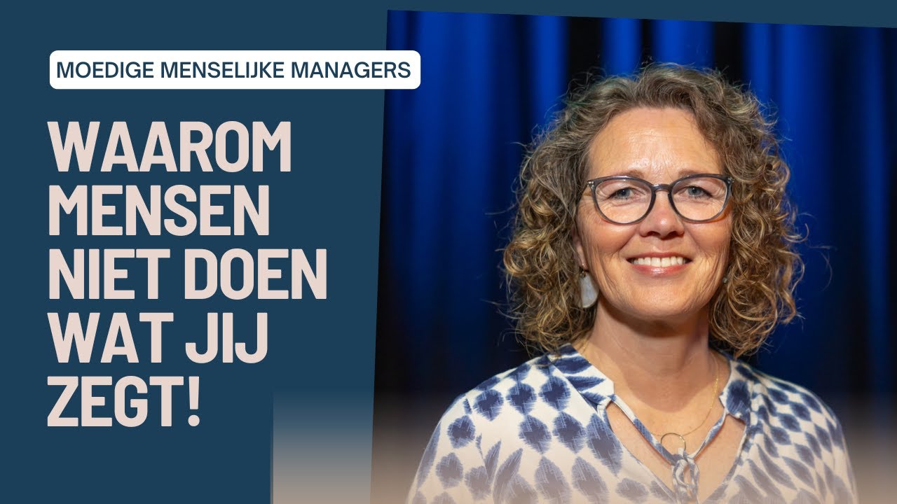 Waarom mensen niet doen wat jij zegt!