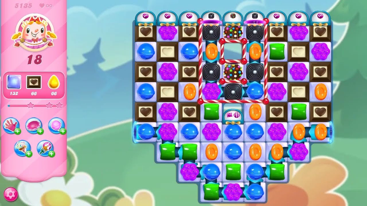 Candy Crush Saga LEVEL 5135 NO BOOSTERS