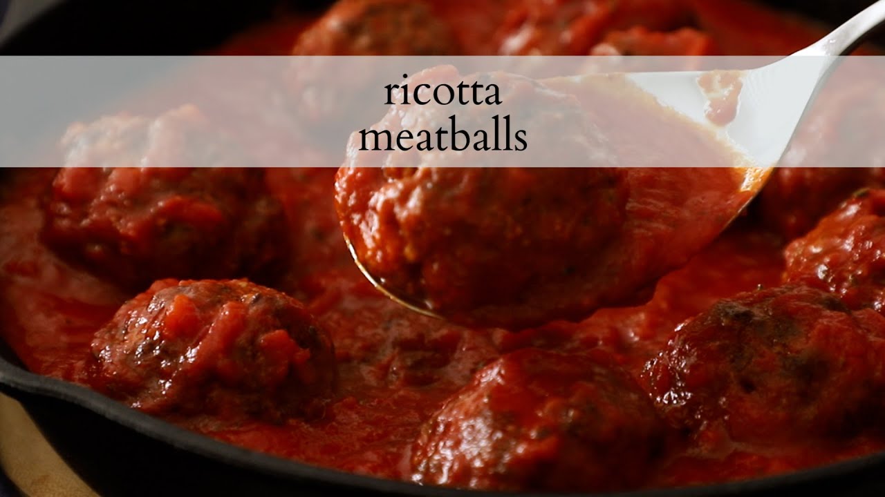 Italian Ricotta Meatballs