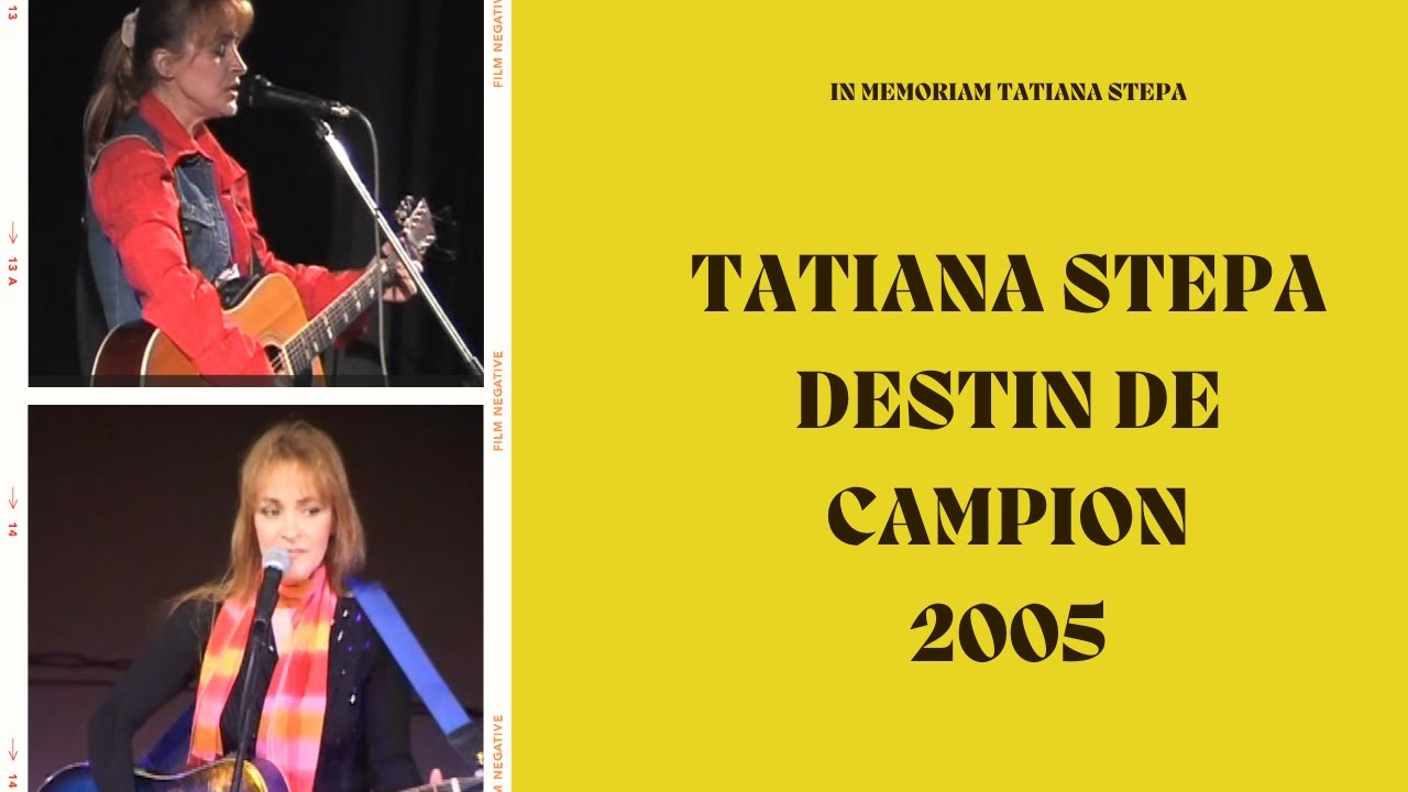 TATIANA STEPA INVITATA IN EMISIUNEA - DESTIN DE CAMPION  2005