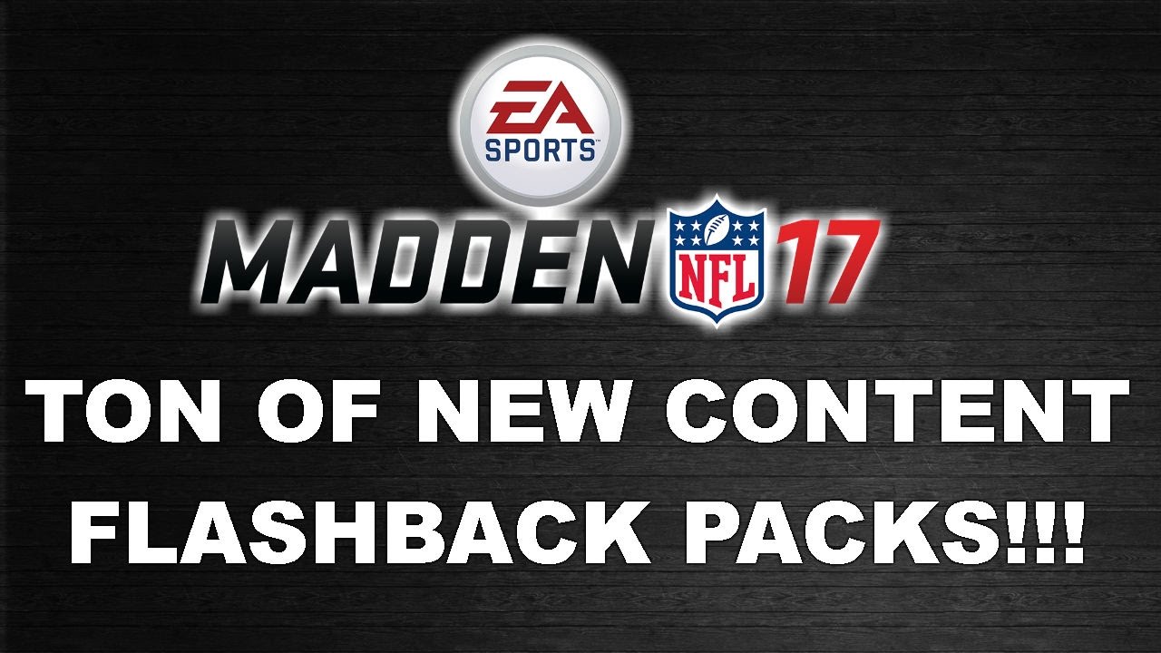 FLASHBACK PACKS!! TON OF NEW CONTENT!!! MUT 17