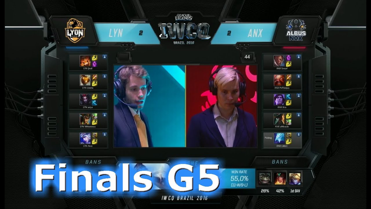 Lyon Gaming vs Albus NoX Luna Game 5 | Finals #2 S6 Worlds 2016 Wildcard Qualifiers | LYN vs ANX G5