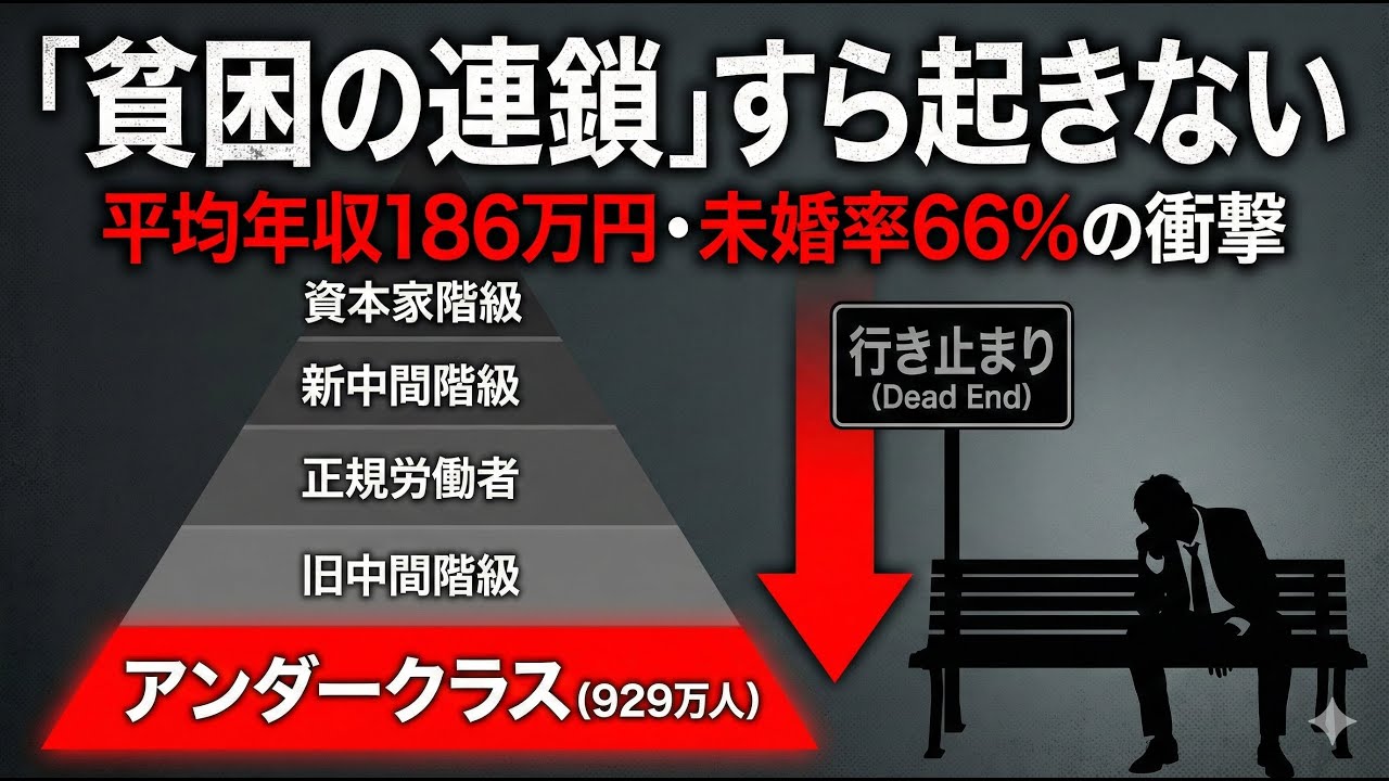 900万人のアンダークラス：統計が示す「絶滅」と「補充」のシステム