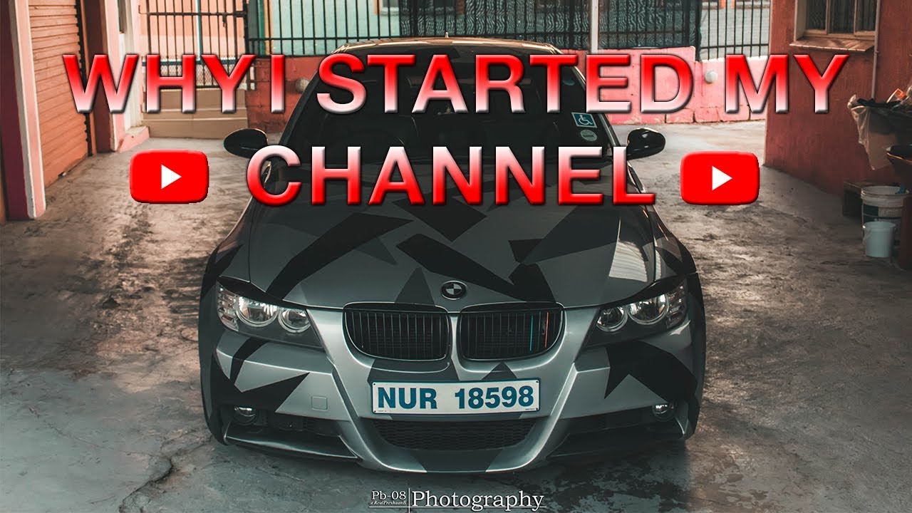 Why I started a YouTube channel