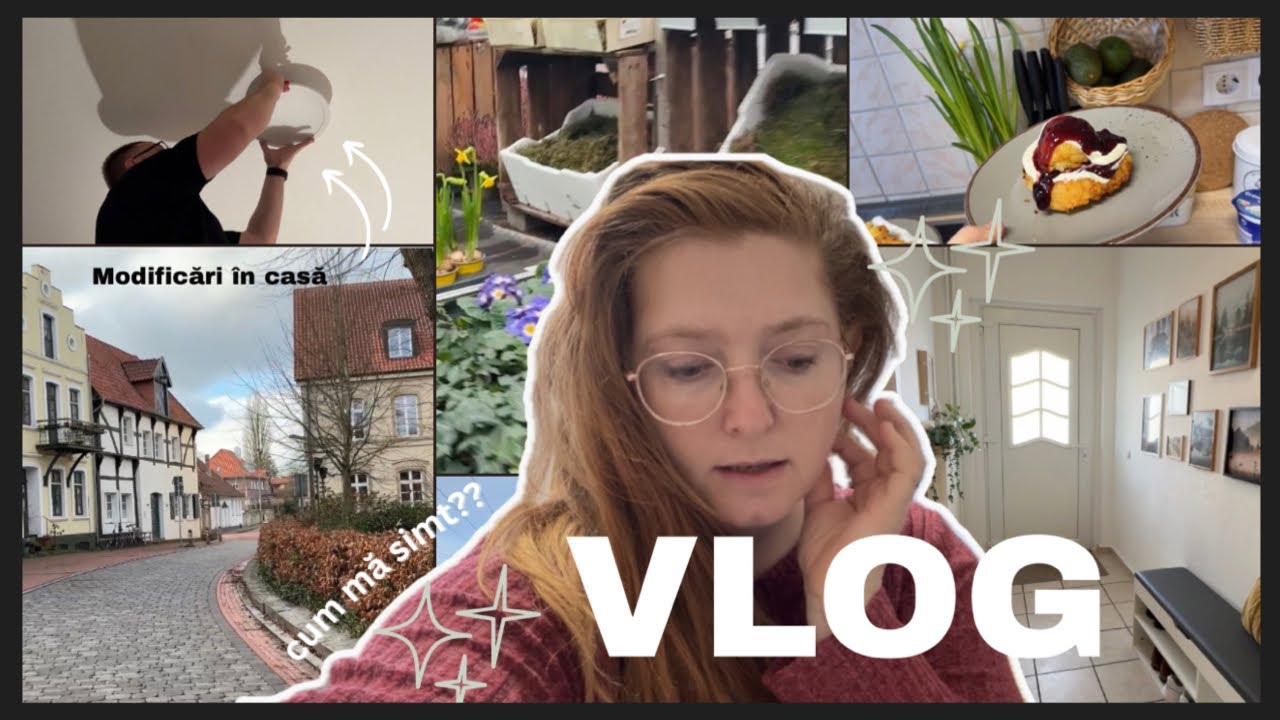 Vlog | Update modificări în casă | Seră, piață și treburi în oraș | Fac papanași și povestim