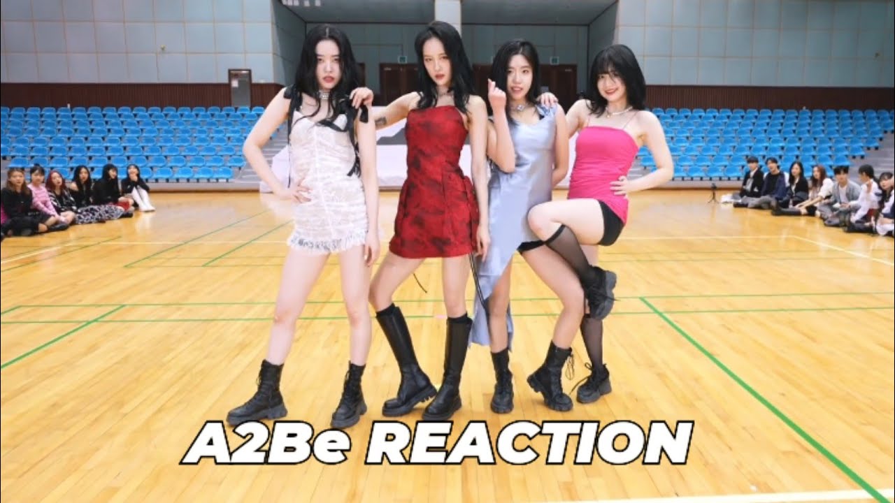A2Be [YoungJin, MinGi, LeeYoung etc.] REACTION TO AB 'CRAZY OVER YOU' DANCE COVER