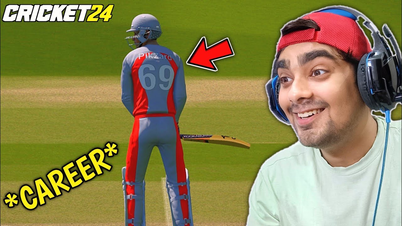 Starting CAREER In My HOMETOWN Cricket 24 Career Mode