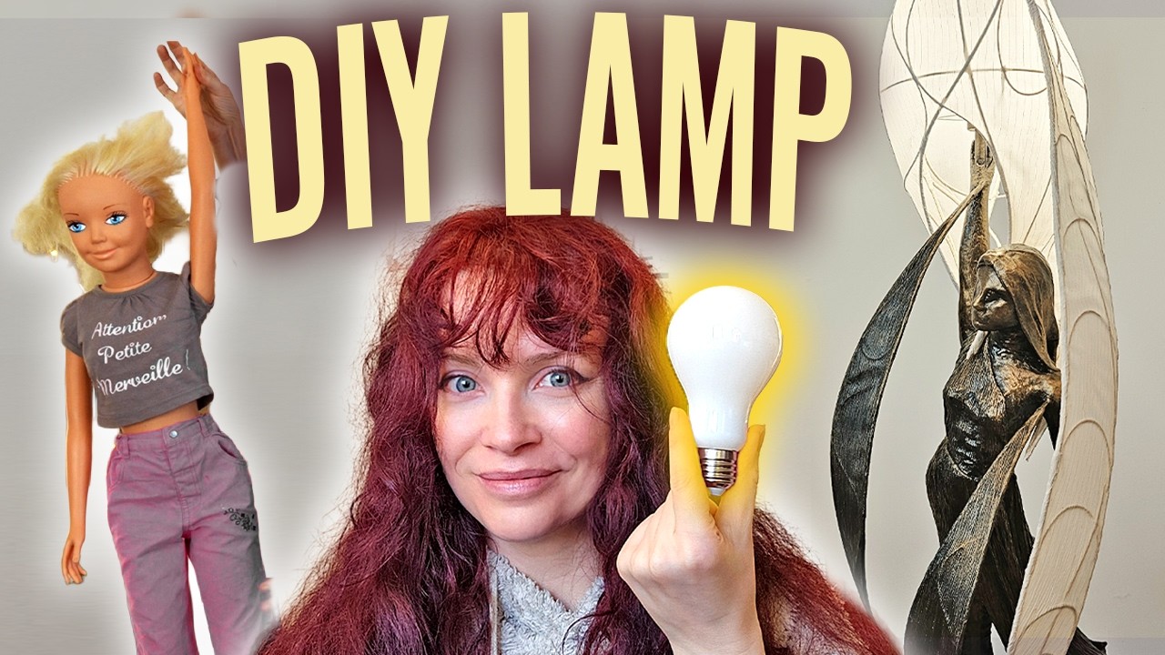 The biggest and creepiest lamp I made