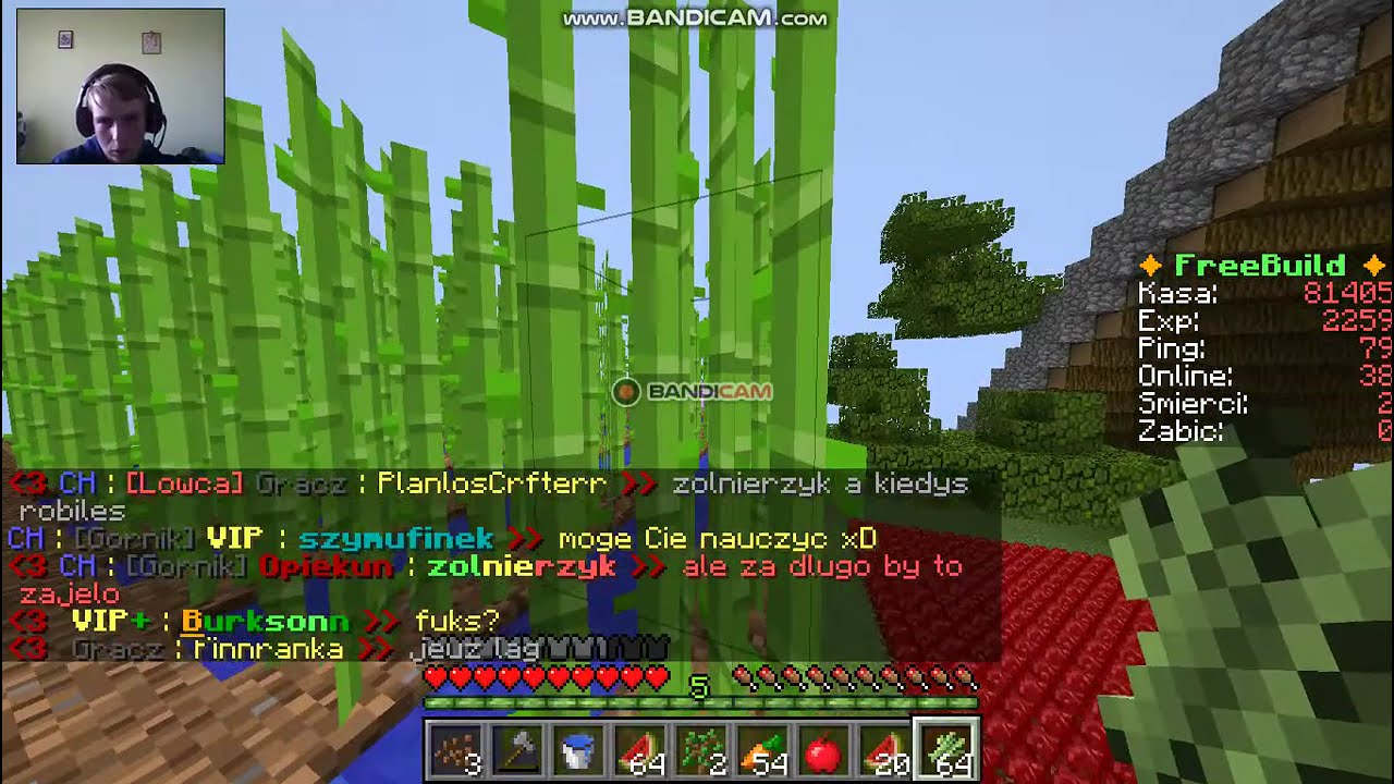 Minecraft #4= Zbieram kaktusy i trzcinę cukrową *zacząłem kichać*