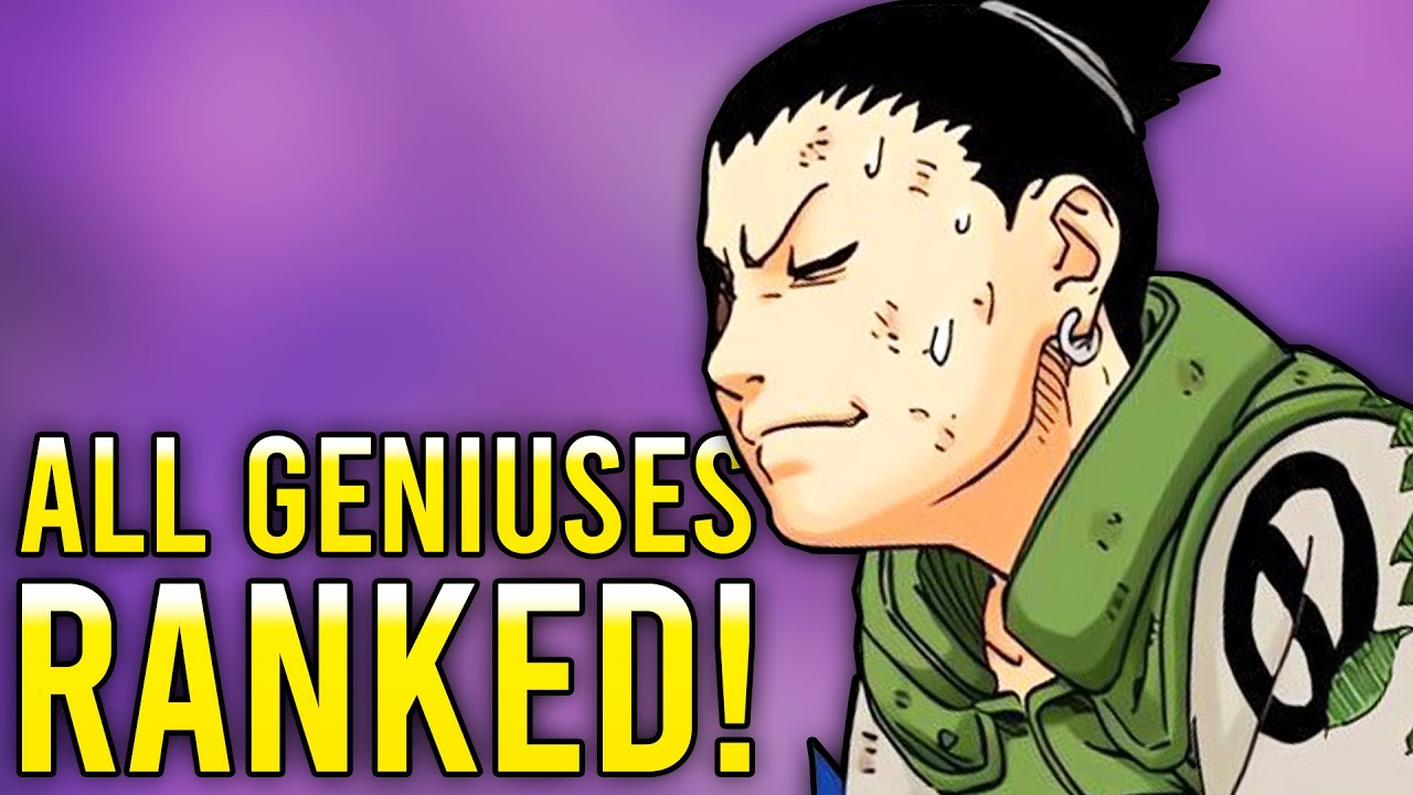 GREATEST Geniuses in Naruto RANKED and EXPLAINED!