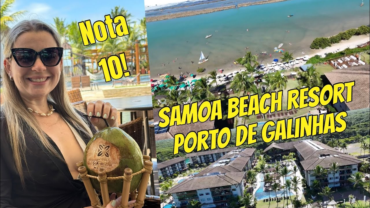 Hospedagem em Porto de Galinhas no Samoa Beach Resort