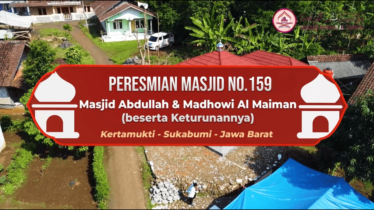 Peresmian Masjid di Warungkiara, Kabupaten Sukabumi, Jawa Barat