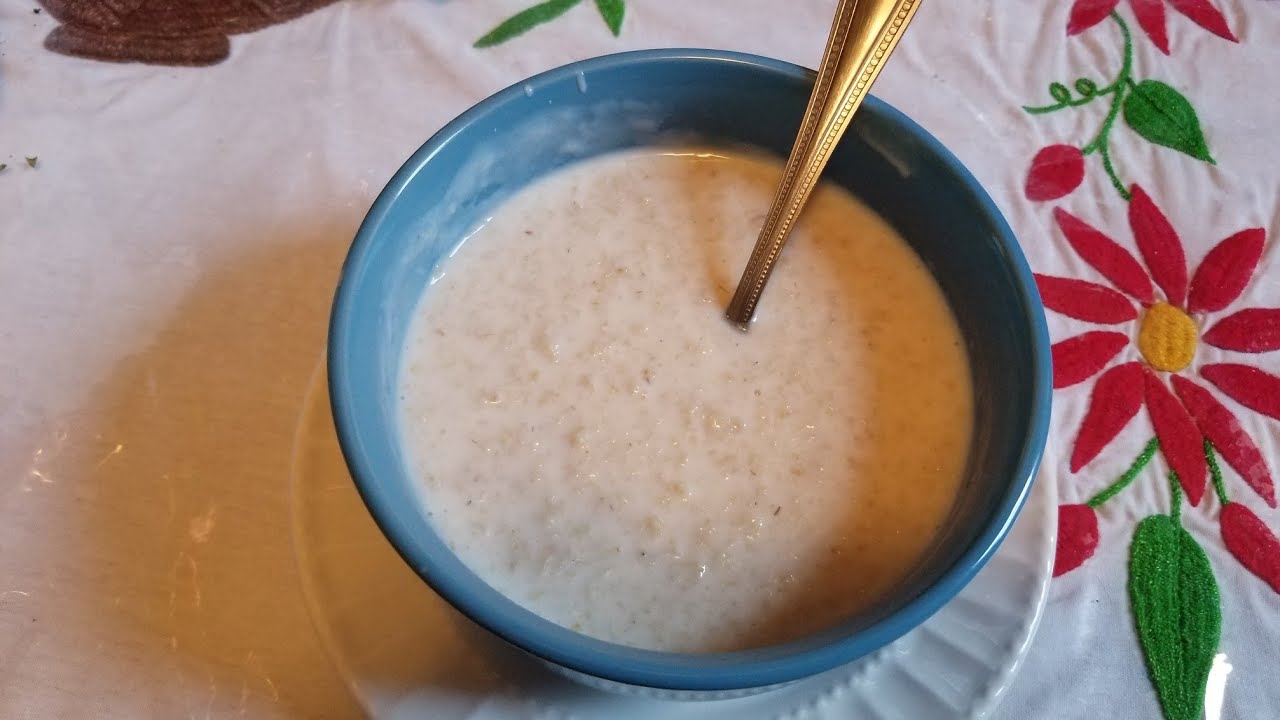como preparar avena con leche  para el desayuno