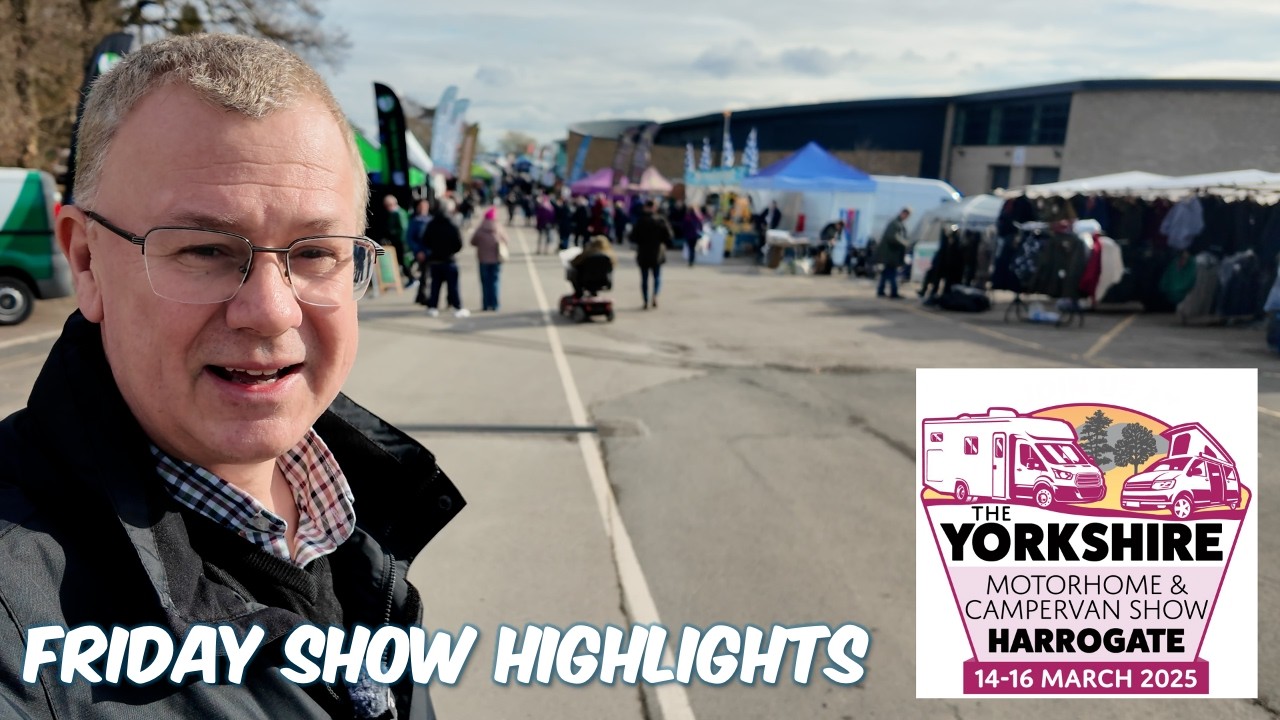 Выставка автодомов и кемперов Yorkshire Motorhome & Campervan Show 2025 в Харрогейте — пятница