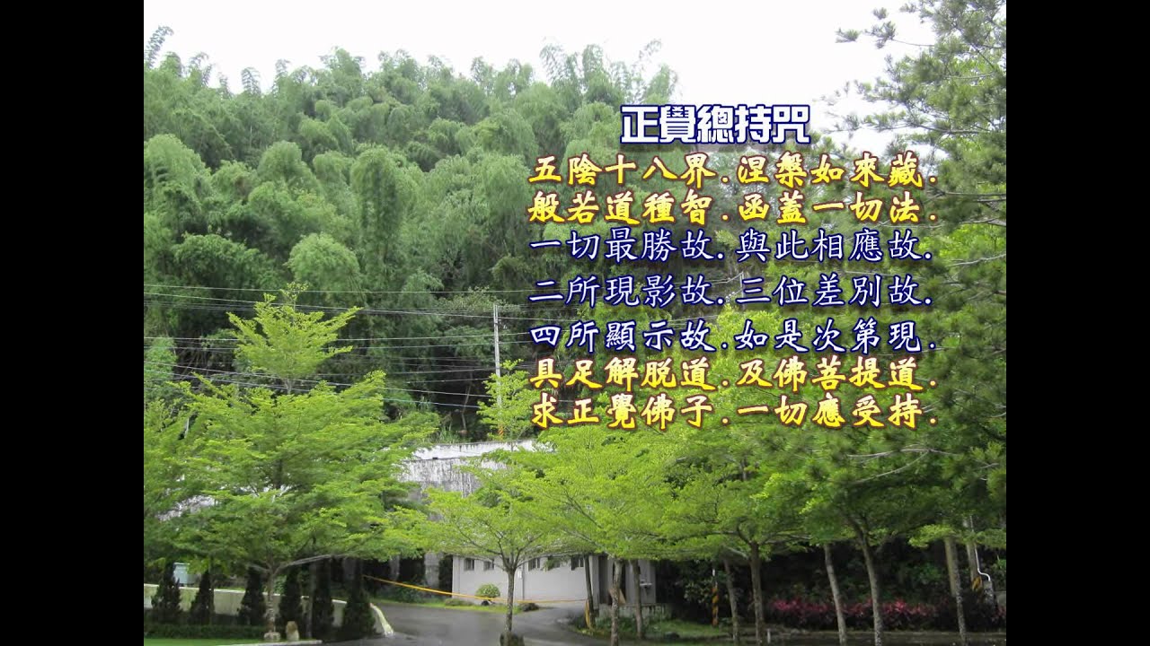 正覺總持咒  詞/蕭導師  曲/正富 編曲/曾名宏 演唱/ 曾名宏 王素珠