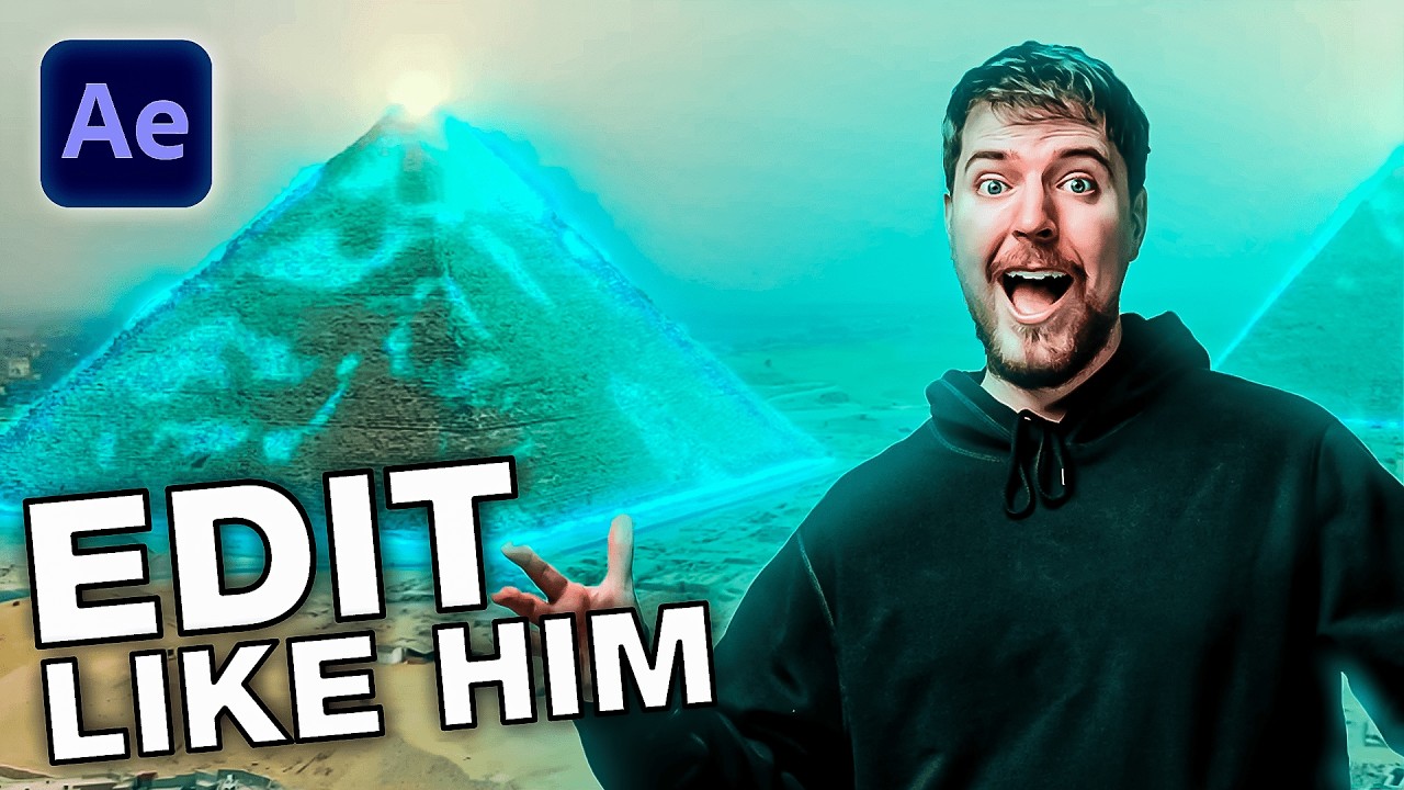 How to Create Scan Effect Like Mr. Beast (After Effects)