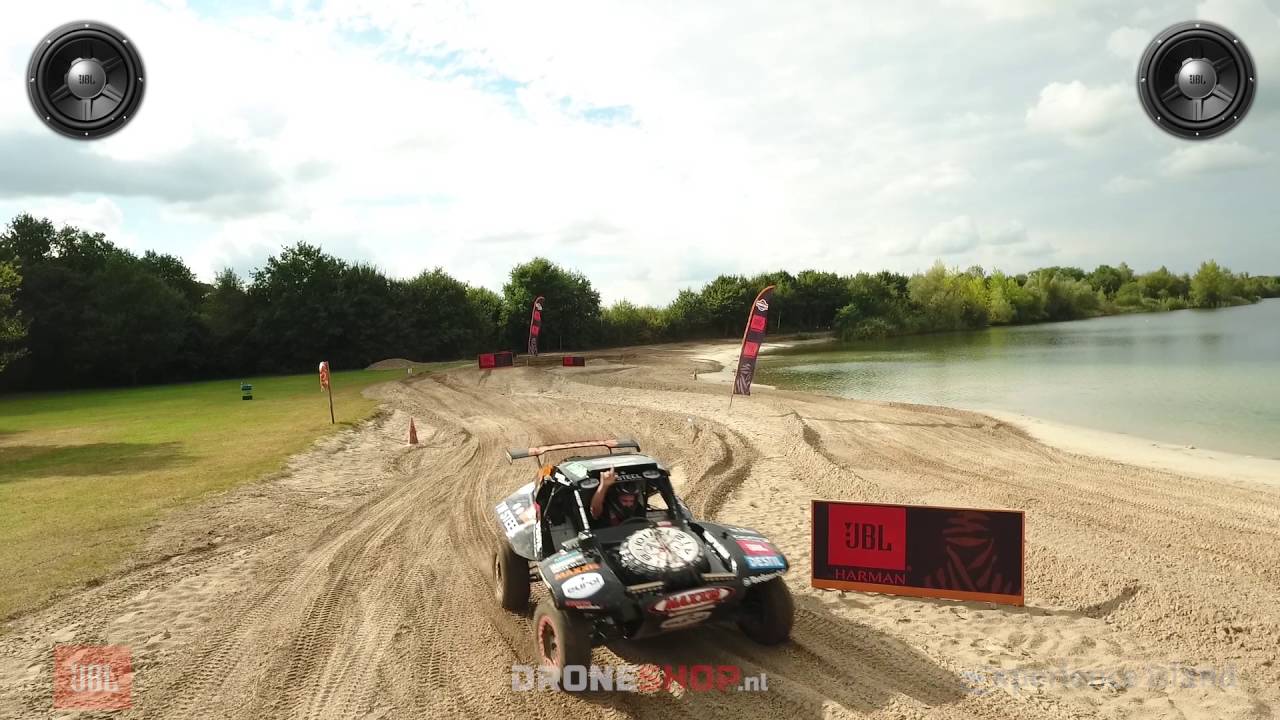 The JBL, Coronel Paris-Dakar event at Experience Island in Loon op Zand