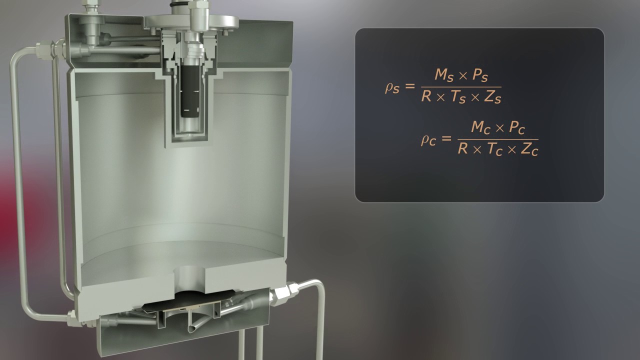 Gas Specific Gravity Meter measures with accuracy of 0.1%