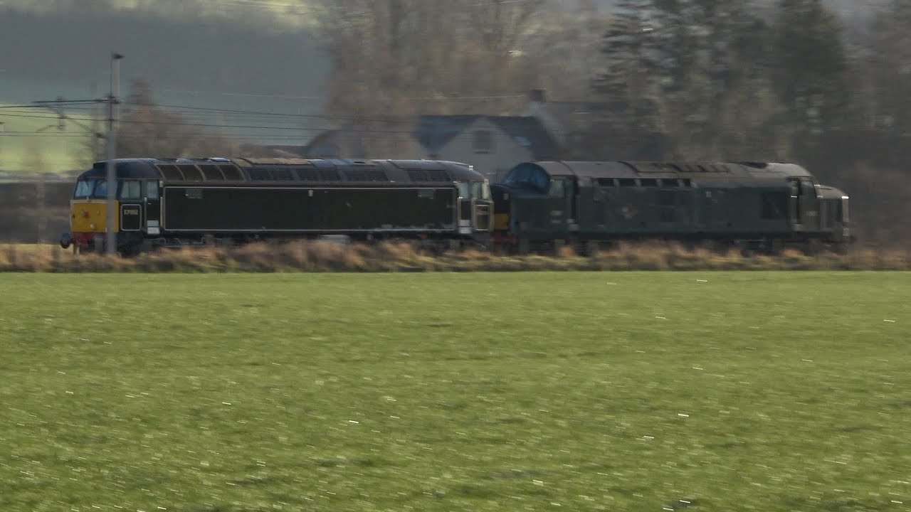 Two 37s and the Sad Remains of a 325: Plumpton at Speed and Carlisle after dark 10 Dec 24