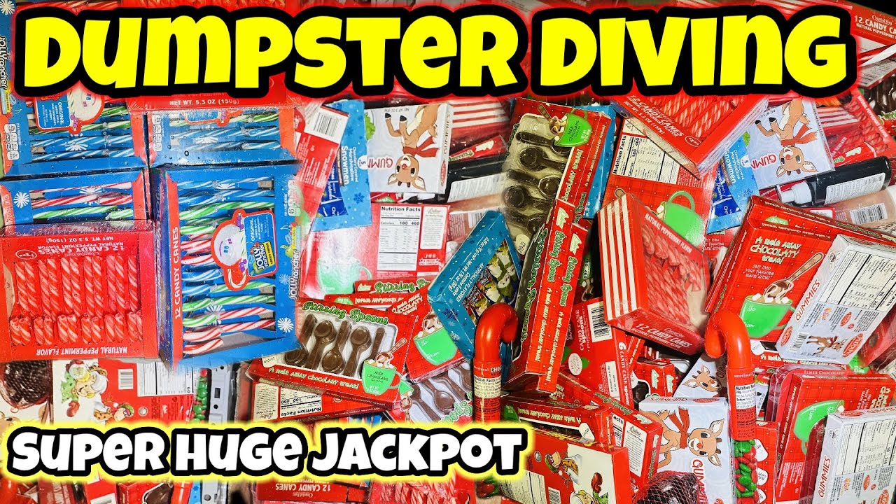 DUMPSTER DIVING SUPER JACKPOT UMAAPAW NA CHOCOLATE (wala na akong malagyan) #tomwallaceofficial