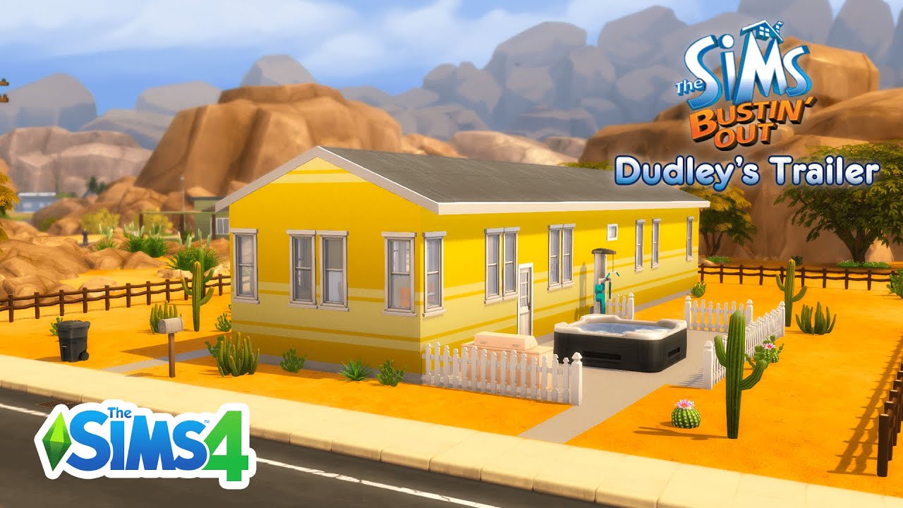 Dudley's Trailer | The Sims: Bustin' Out | Speed Build | The Sims 4 | No CC