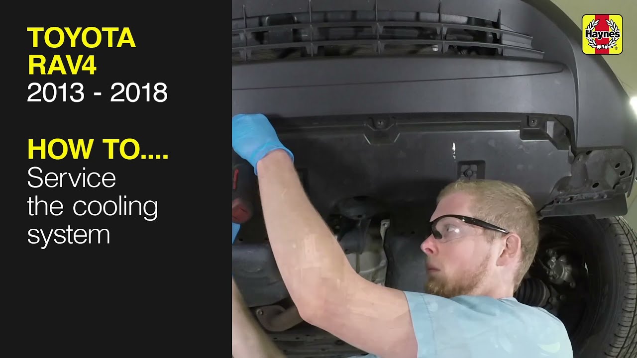 Как обслуживать систему охлаждения на Toyota RAV4 2013–2018 годов выпуска