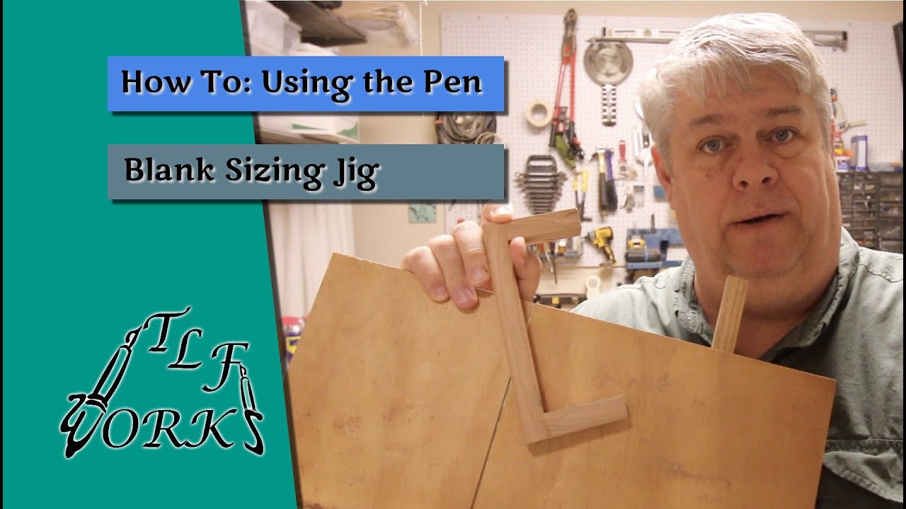 How To: Use the Pen Blank Sizing Jig
