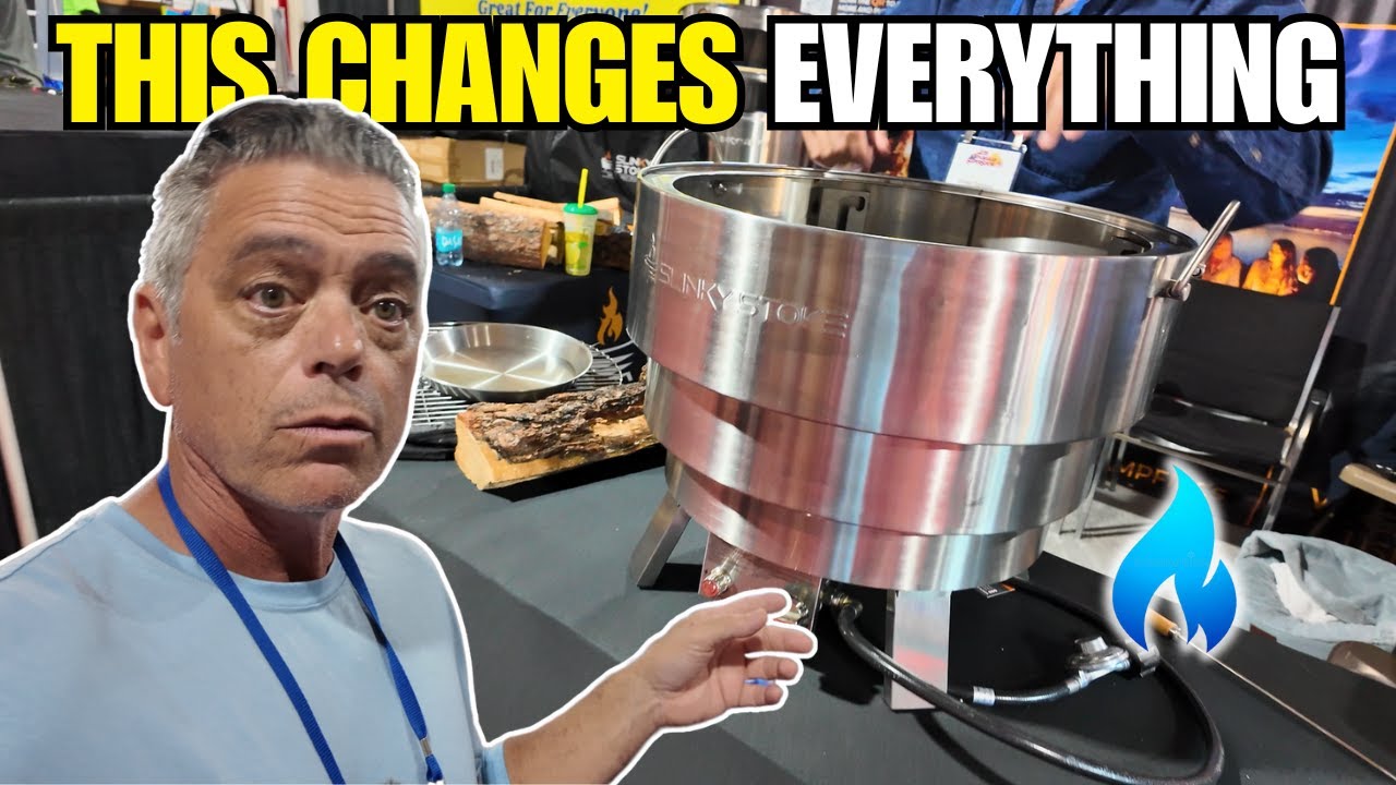 Florida RV Super Show 2026 - New Slinky Stove: Wood, Charcoal… AND Propane!