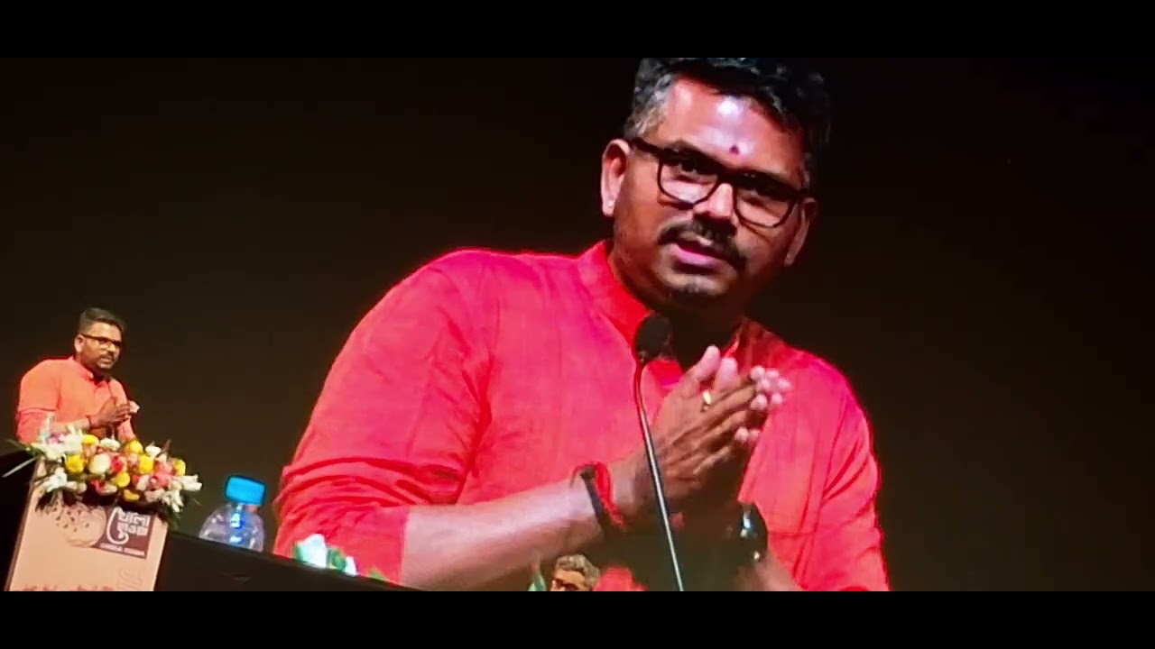 J Sai Deepak in Khola Hawa || Recovering Bharat's past and Bengal's Heritage || Kala Mandir 