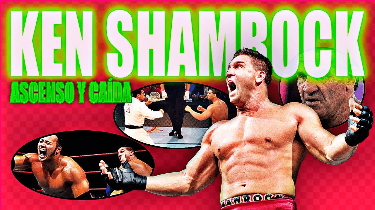 KEN SHAMROCK ▶️ Historia de ASCENSO Y CAÍDA