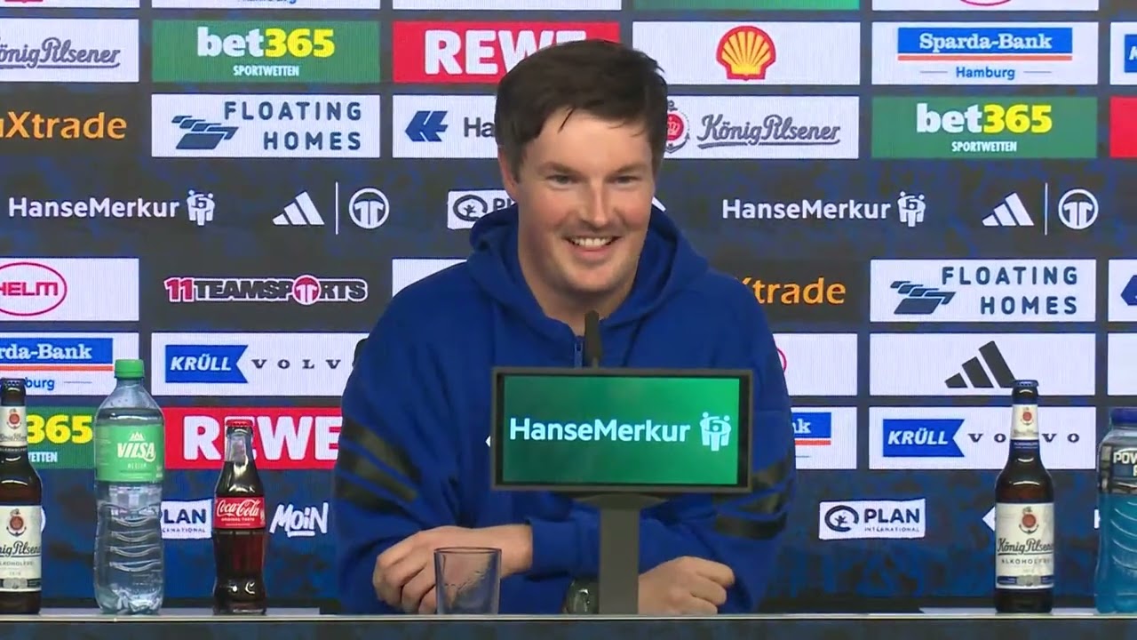 HSV Pressekonferenz vor dem Spiel gegen FC St. Pauli