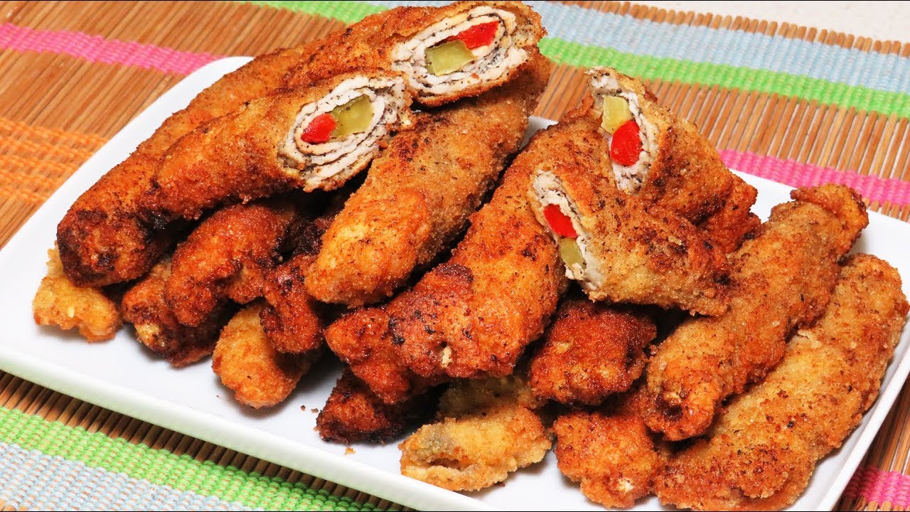 Rulouri din Cotlet de Porc Umplute cu Muraturi