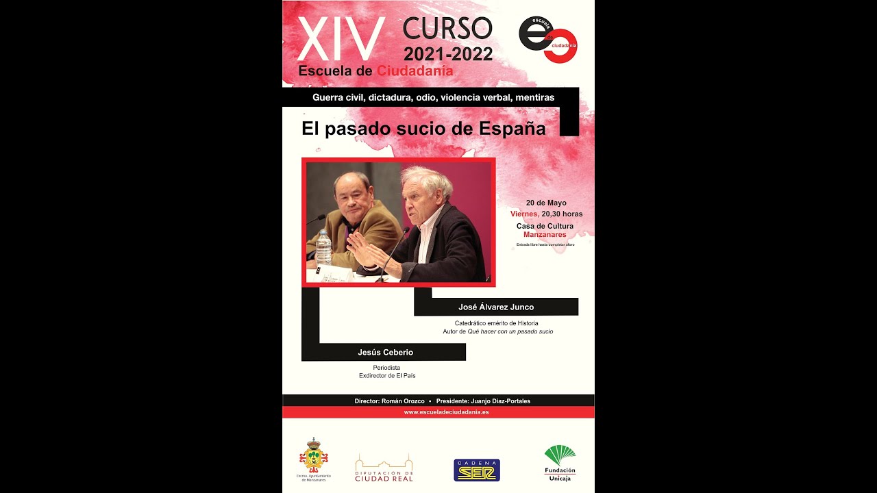 XIV Curso Escuela de Ciudadanía - Jesús Ceberio y José Álvarez Junco