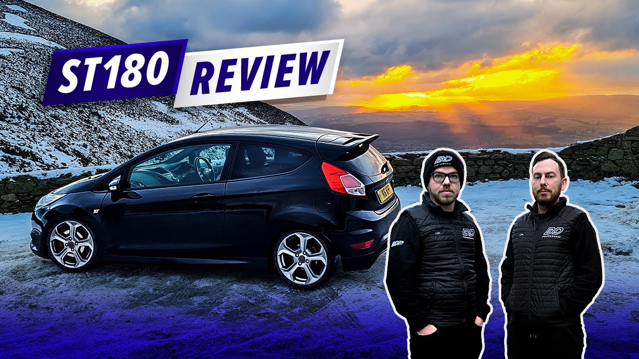 Cal & Lee Professionally Review Our NEW Fiesta ST180 - Almost POLICE Fined! 🚓