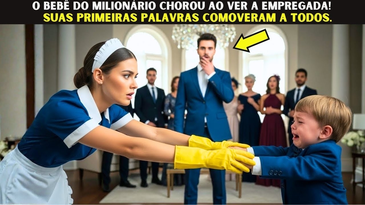 O Bebê Chorou ao Ver a Empregada… e Disse Suas Primeiras Palavras