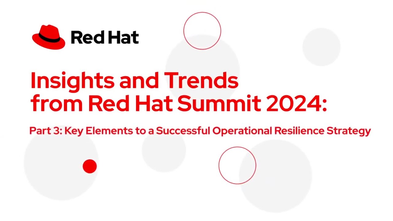 Key Elements to a Successful Operational Resilience Strategy
