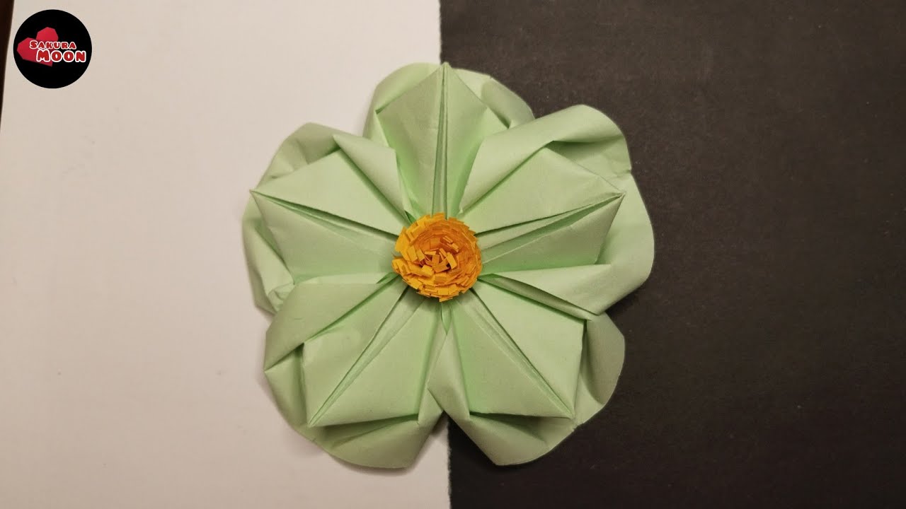 How to Make Origami Gardenia Flower | DIY Paper Gardenia Flower Easy Tutorial