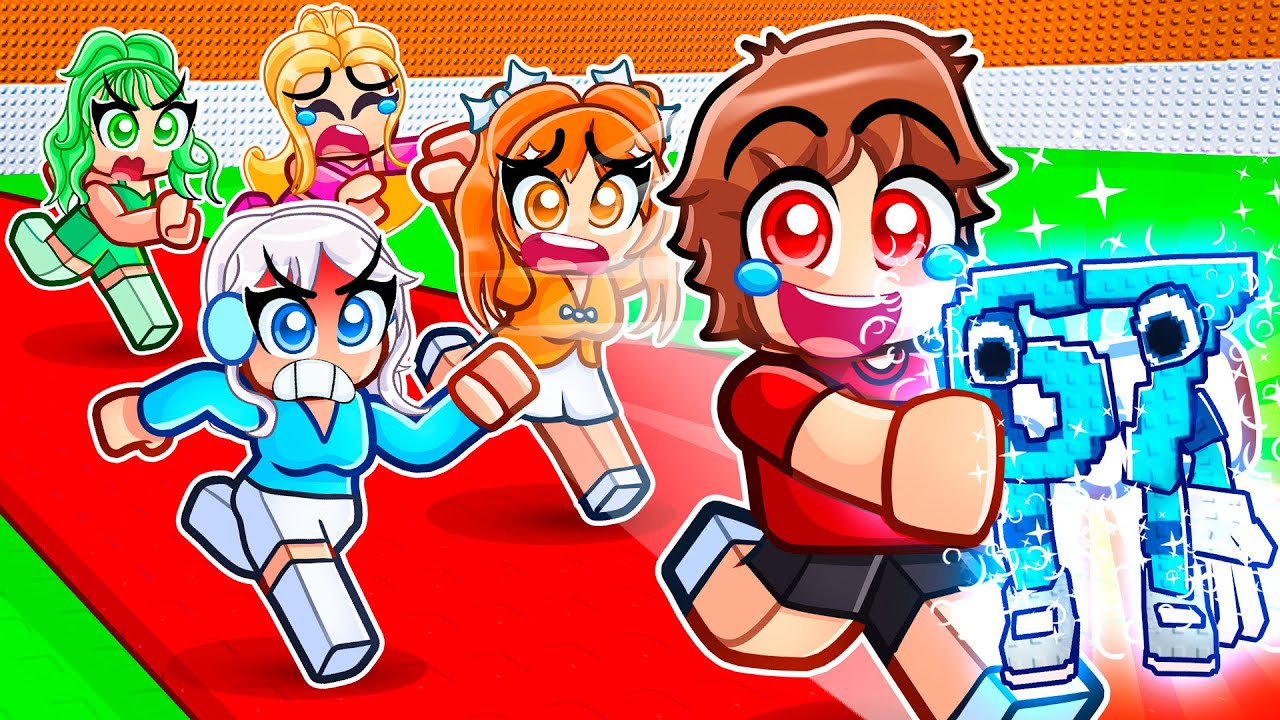 Techy играет в «Укради номер» в Roblox с моими сумасшедшими фанатками...