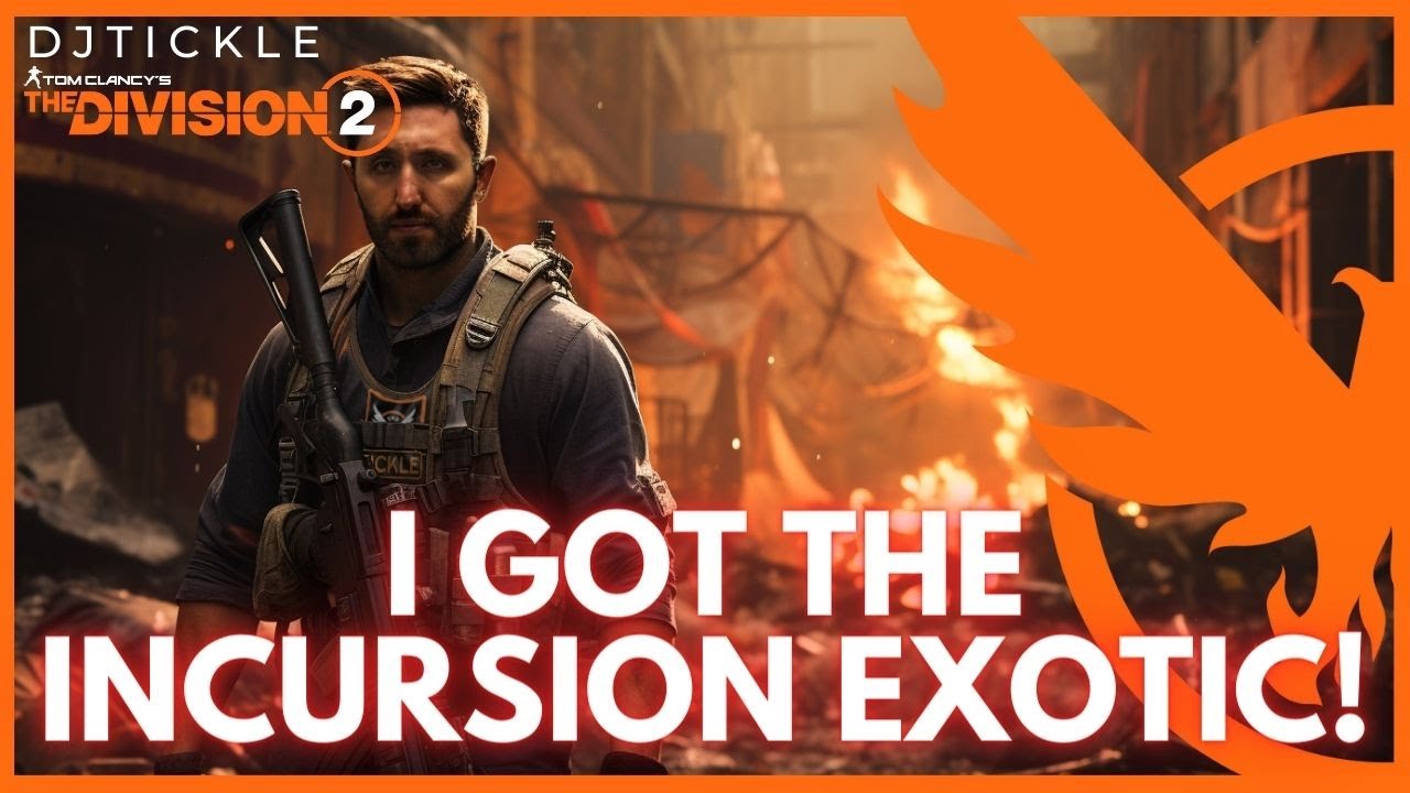 I GOT THE OUROBOROS EXOTIC INCURSION SMG! THE DIVISION 2!