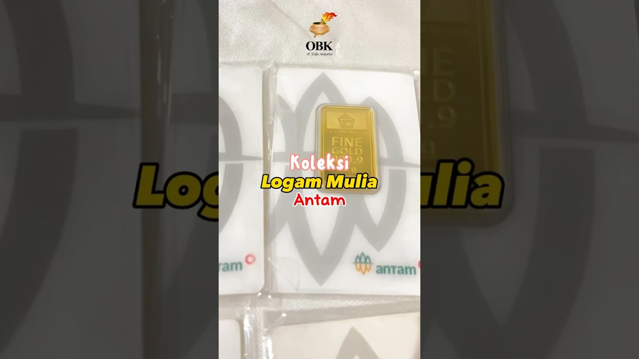 Cocok banget buat investasi jangka panjang🤩 #perhiasan #emas #lm #logammulia #logammuliaantam