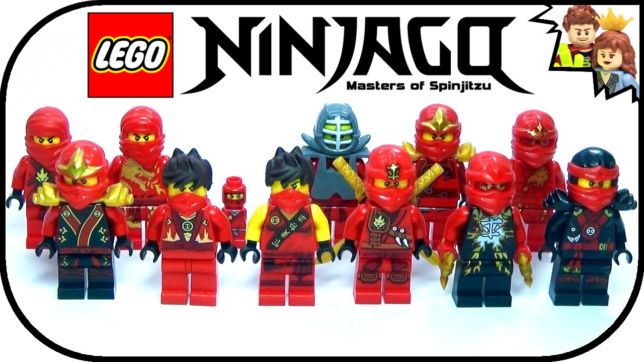 LEGO Ninjago Kai Red Ninja Minifigure Collection 2015 - BrickQueen