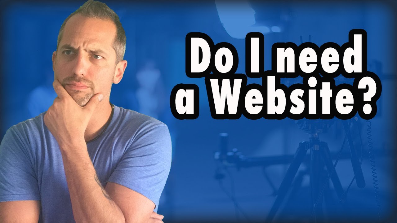 Do you need a website for your YouTube channel and why? - here's three 3 things to consider