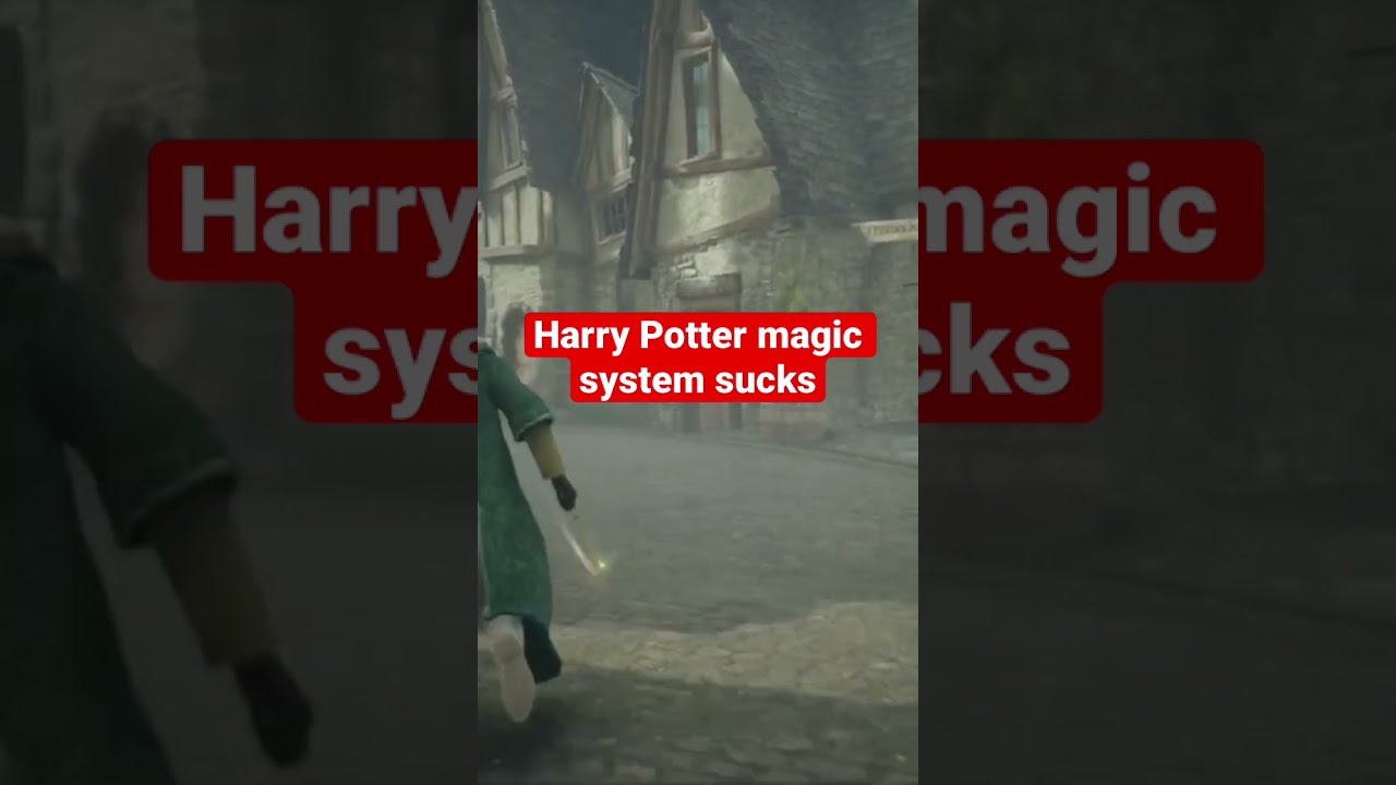 Harry Potter magic system sucks #hogwartslegacy