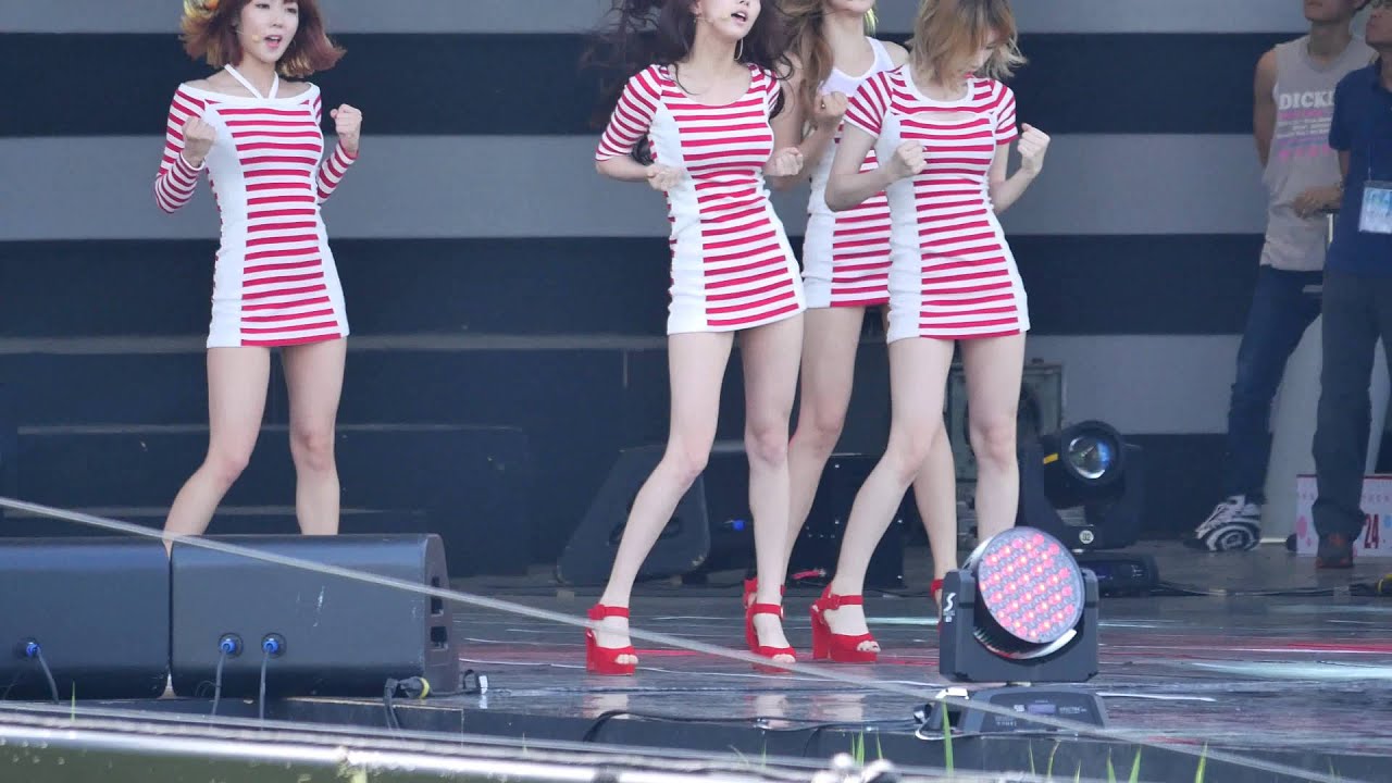 [Fancam/직캠]140816 DMZ 평화콘서트 피에스타(FIESTAR) - 하나 더 리허설 2