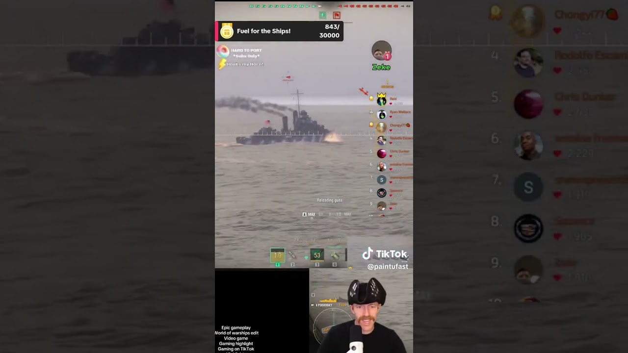 PaintUFast Gaming - Live EVERY DAY #worldofwarships #gaming #livestream